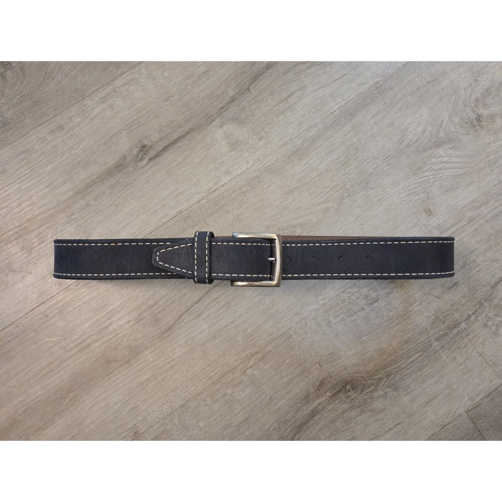 Allen Edmonds Leather Belt Mens 80 / 32 Handcrafted USA